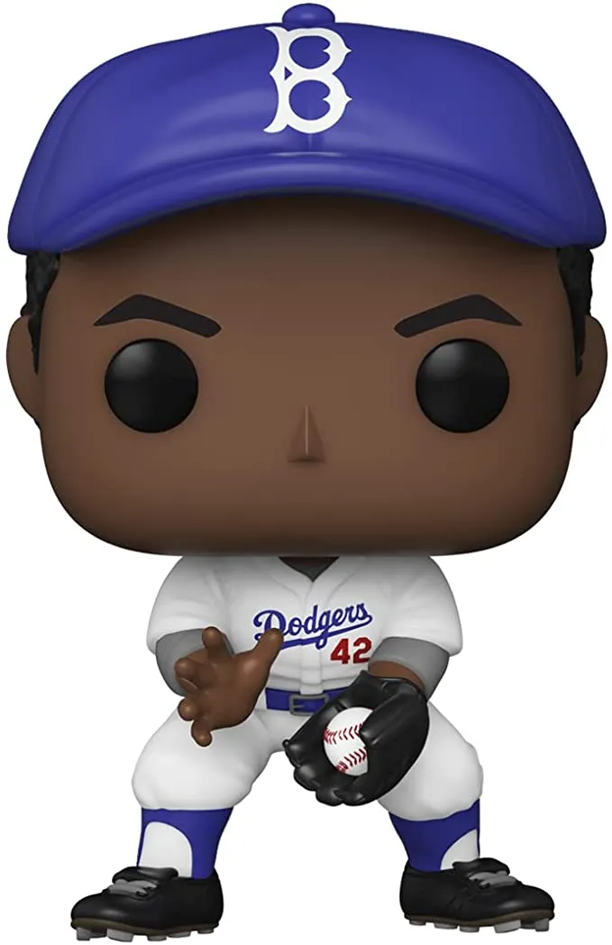 Funko POP! Sports Legends: Brooklyn Dodgers - Jackie Robinson #42 (Common or Chase)