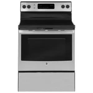 GE 30" Self Clean Smooth Top Electric Range - JCB630SKSS