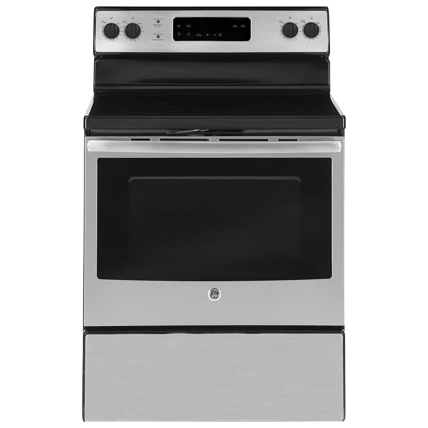 GE 30" Self Clean Smooth Top Electric Range - JCB630SKSS