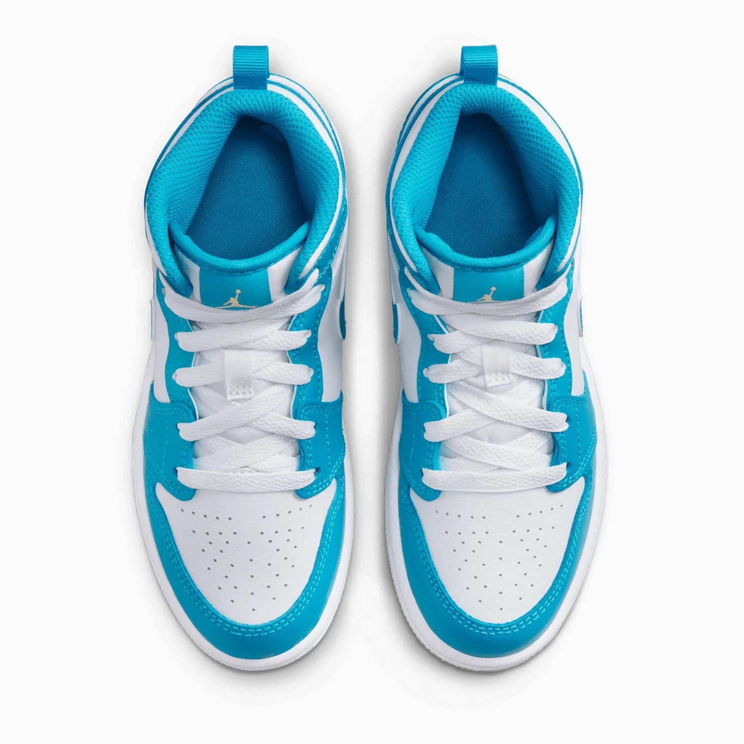 Kid's Air Jordan 1 Mid "Aquatone" Pre School