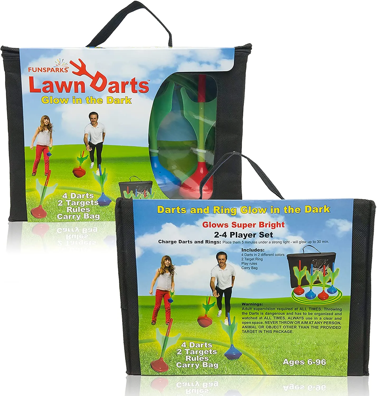 Lawn Darts - Glow in the Dark