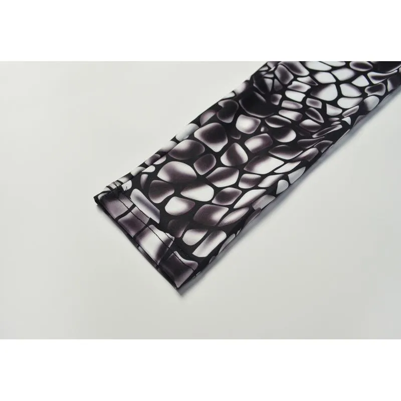 Sports Print Elasticity Yoga Fitness Sports Leggings